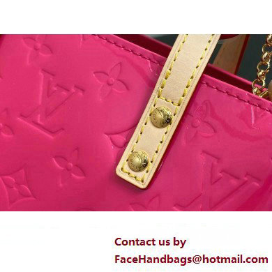 Louis Vuitton Monogram Vernis Reade PM Bag New LV Remix M24028 Neon Pink 2024