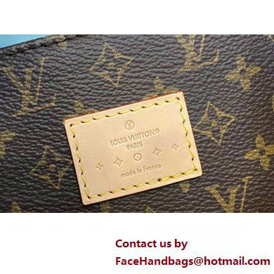 Louis Vuitton Monogram Vernis Reade PM Bag New LV Remix M24144 Sky 2024