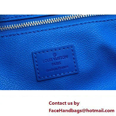 Louis Vuitton Monogram canvas Dopp Kit Toilet Pouch Bag M46763 Blue 2024