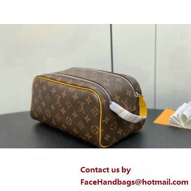 Louis Vuitton Monogram canvas Dopp Kit Toilet Pouch Bag M46764 Yellow 2024