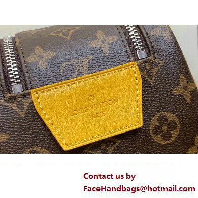 Louis Vuitton Monogram canvas Dopp Kit Toilet Pouch Bag M46764 Yellow 2024