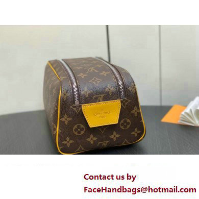 Louis Vuitton Monogram canvas Dopp Kit Toilet Pouch Bag M46764 Yellow 2024