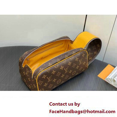 Louis Vuitton Monogram canvas Dopp Kit Toilet Pouch Bag M46764 Yellow 2024