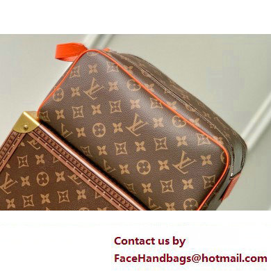 Louis Vuitton Monogram canvas Dopp Kit Toilet Pouch Bag M46765 Orange 2024