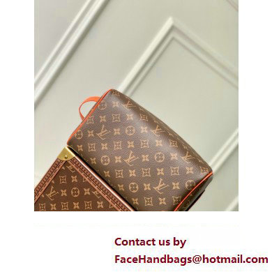 Louis Vuitton Monogram canvas Dopp Kit Toilet Pouch Bag M46765 Orange 2024