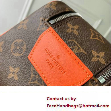 Louis Vuitton Monogram canvas Dopp Kit Toilet Pouch Bag M46765 Orange 2024