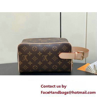 Louis Vuitton Monogram canvas Locker Dopp Kit Bag M83112 2024