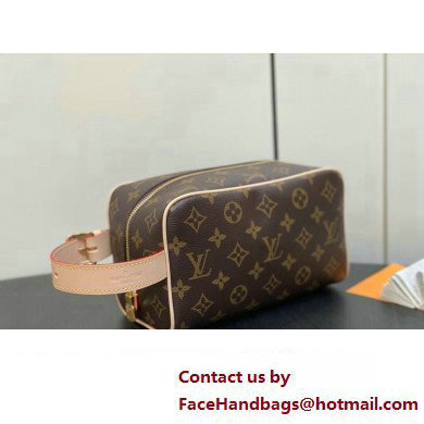 Louis Vuitton Monogram canvas Locker Dopp Kit Bag M83112 2024