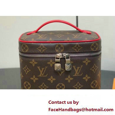 Louis Vuitton Monogram canvas Nice Mini Bag M46766 Red 2024