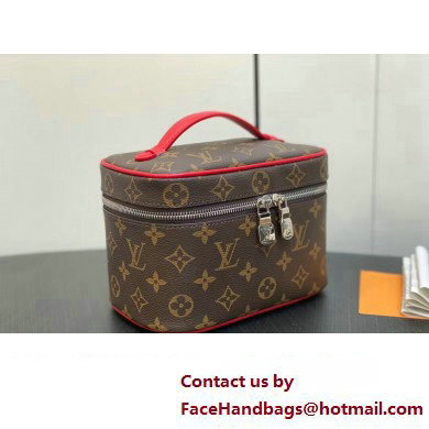 Louis Vuitton Monogram canvas Nice Mini Bag M46766 Red 2024