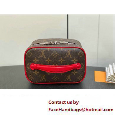 Louis Vuitton Monogram canvas Nice Mini Bag M46766 Red 2024