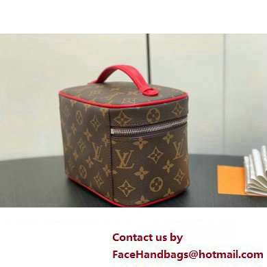 Louis Vuitton Monogram canvas Nice Mini Bag M46766 Red 2024