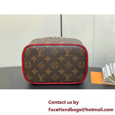 Louis Vuitton Monogram canvas Nice Mini Bag M46766 Red 2024