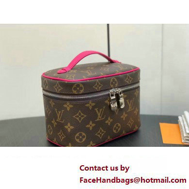 Louis Vuitton Monogram canvas Nice Mini Bag M46767 Fuchsia 2024