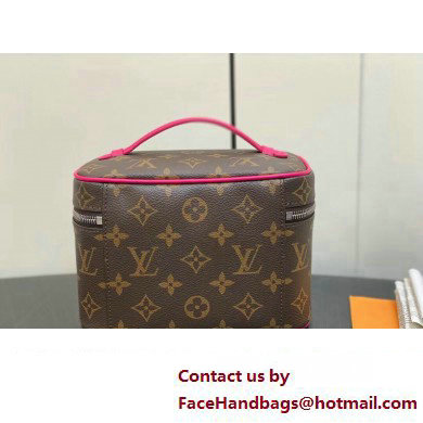 Louis Vuitton Monogram canvas Nice Mini Bag M46767 Fuchsia 2024