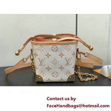 Louis Vuitton Monogram canvas Noe Purse LV Charms Bag M83227 2024