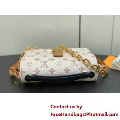 Louis Vuitton Monogram canvas Pochette Metis East West Bag M46914 White 2024