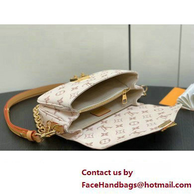 Louis Vuitton Monogram canvas Pochette Metis East West Bag M46914 White 2024