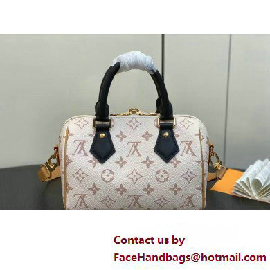 Louis Vuitton Monogram canvas Speedy Bandouliere 20 Bag M46096 White 2024