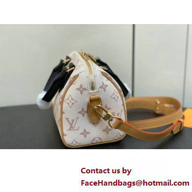 Louis Vuitton Monogram canvas Speedy Bandouliere 20 Bag M46096 White 2024