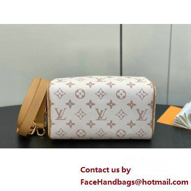 Louis Vuitton Monogram canvas Speedy Bandouliere 20 Bag M46096 White 2024