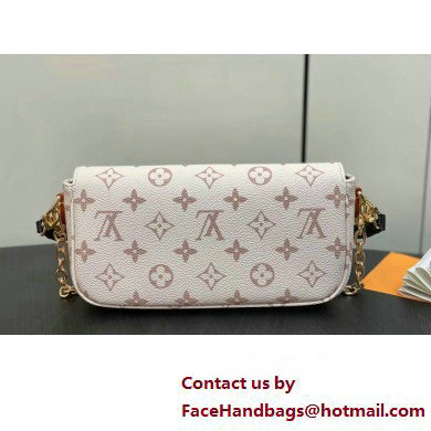 Louis Vuitton Monogram canvas Wallet on Chain Ivy Bag M83091 White 2024