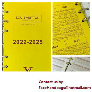 Louis Vuitton Ring Agenda Cover 12