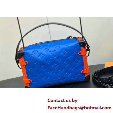 Louis Vuitton Side Trunk Bag Blue/Orange/Black 2023 - Click Image to Close