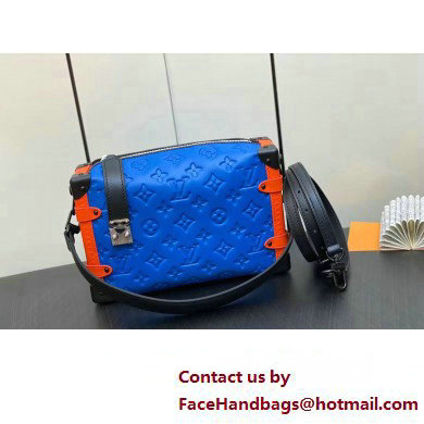 Louis Vuitton Side Trunk Bag Blue/Orange/Black 2023