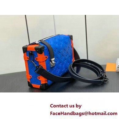 Louis Vuitton Side Trunk Bag Blue/Orange/Black 2023