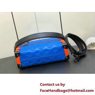 Louis Vuitton Side Trunk Bag Blue/Orange/Black 2023