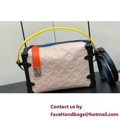 Louis Vuitton Side Trunk Bag Pink/Yellow/Black 2023