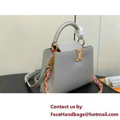 Louis Vuitton Taurillon leather Capucines BB Bag M23280 Gray 2024 - Click Image to Close