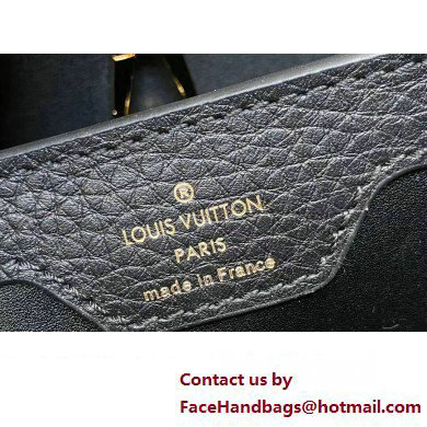 Louis Vuitton Taurillon leather Capucines BB Flower Crown Bag M23263 Black 2023