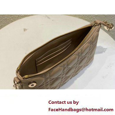 Miss Dior Midi Mini Bag in Cannage Lambskin Beige