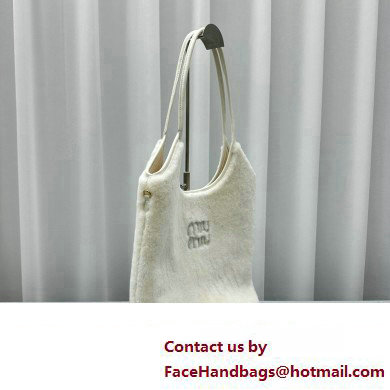 Miu Miu IVY Fur bag 5BG231 White