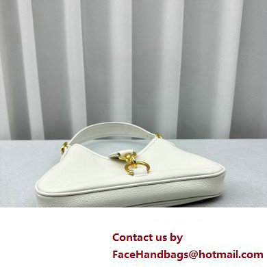 Miu Miu Madras Leather Hobo bag 5BC157 White 2023