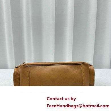 Miu Miu leather Pocket Shoulder bag 5631 Brown 2024