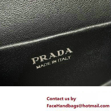 Prada Cardholder with shoulder strap and crystals Bag 1MR024 Black 2024