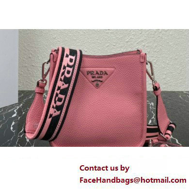 Prada Leather mini shoulder Bag 1BH191 Pink 2023