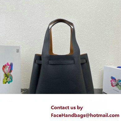 Prada Leather tote Bag 1BG339 Black 2023 - Click Image to Close