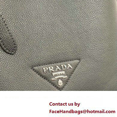 Prada Leather tote Bag 1BG339 Black 2023