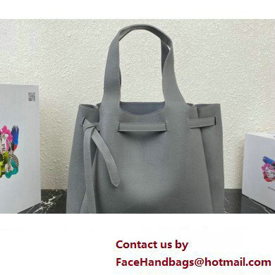 Prada Leather tote Bag 1BG339 Gray 2023