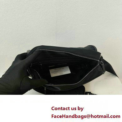 Prada Nylon Shoulder Bag 2VD041 Black 2023