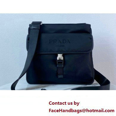 Prada Nylon Shoulder Bag VA269 Black 2023