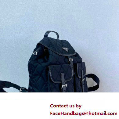 Prada Nylon and leather backpack Bag BZ2811 Black 2023