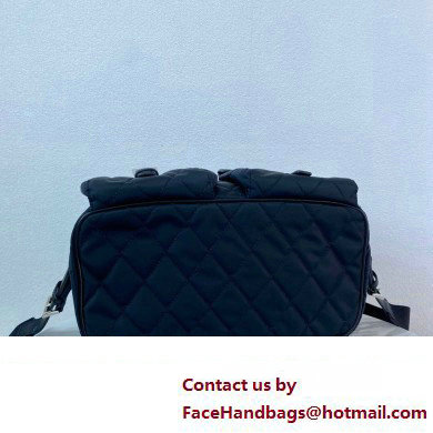 Prada Nylon and leather backpack Bag BZ2811 Black 2023