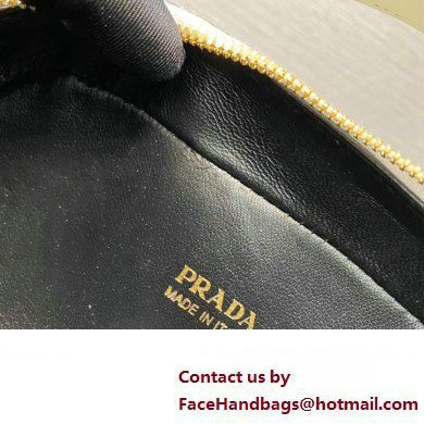 Prada Odette leather mini-bag 1BH203 White 2023