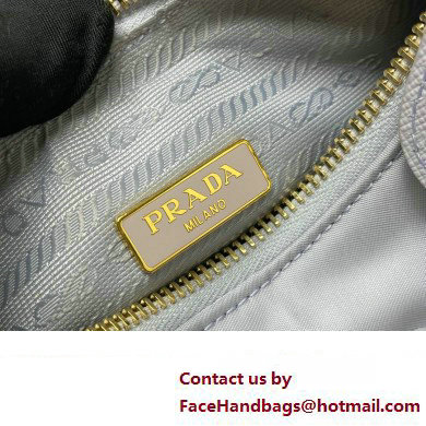 Prada Re-Edition 2005 Re-Nylon Hobo Bag 1BH204 Pale Purple/Gold 2024