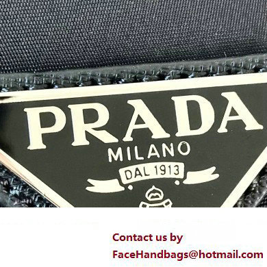 Prada Re-Nylon and Saffiano leather backpack Bag 2VZ104 Black 2023